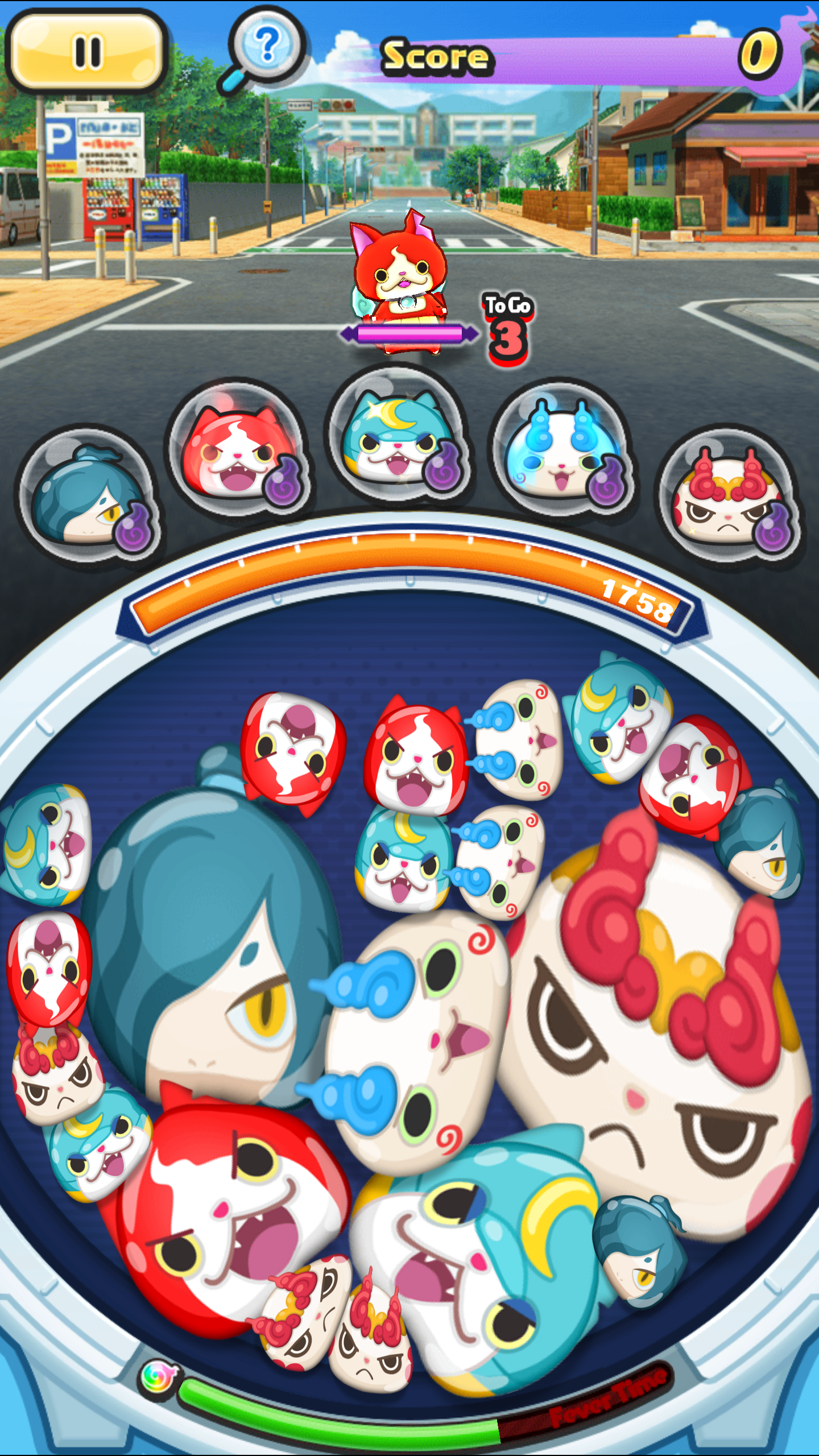 Yo-kai Watch Wibble Wobble Screenshot