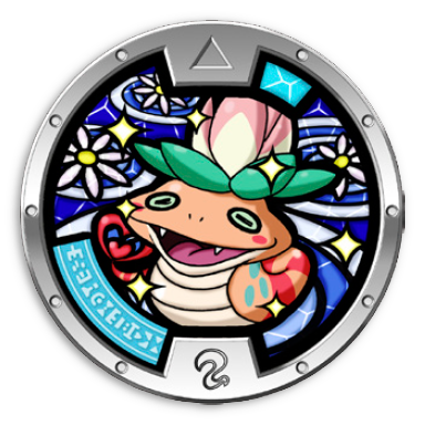 Yo-kai Watch Series 2 Bloominoko Medal