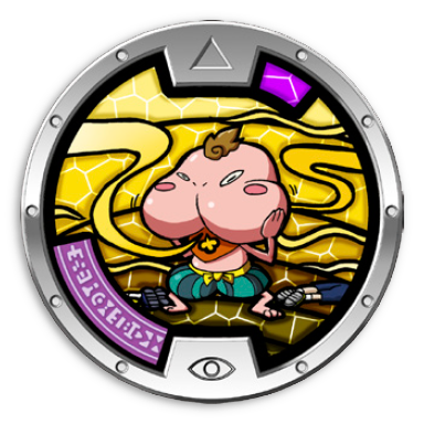 Yo-kai Watch Series 2 Cheeksqueek Medal