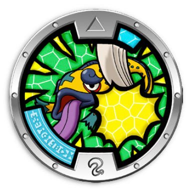 Yo-kai Watch Series 2 Fishpicable Medal