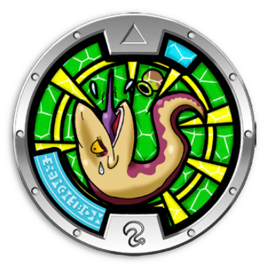 Yo-kai Watch Series 2 Heheheel Medal