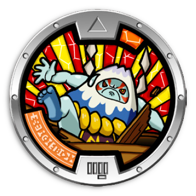 Yo-kai Watch Series 2 Mad Mountain Medal