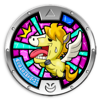 Yo-kai Watch Series 2 Negasus Medal