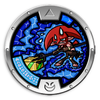 Yo-kai Watch Series 2 Timidevil Medal