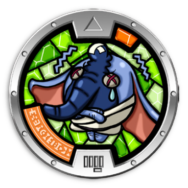 Yo-kai Watch Series 2 Touphant Medal