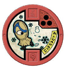 Yo-kai Watch Yo-Motion Series 2 Pittapatt Medal