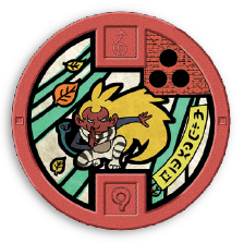 Yo-kai Watch Yo-Motion Series 2 Kingmera Medal