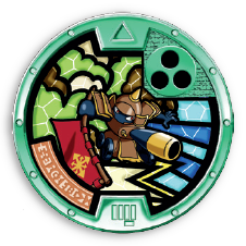 Yo-kai Watch Yo-Motion Series 2 Mistank Medal