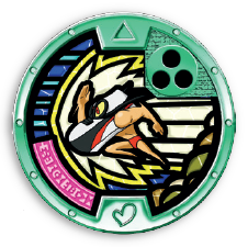 Yo-kai Watch Yo-Motion Series 2 Nekidspeed Medal
