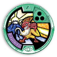 Yo-kai Watch Yo-Motion Series 2 Papa Windbag Medal