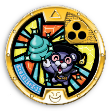 Yo-kai Watch Yo-Motion Series 2 Poofessor Medal