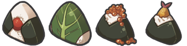 Yo-kai Watch Rice Balls
